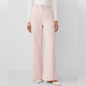 Relaxed Trouser Jean in English Rose Pink